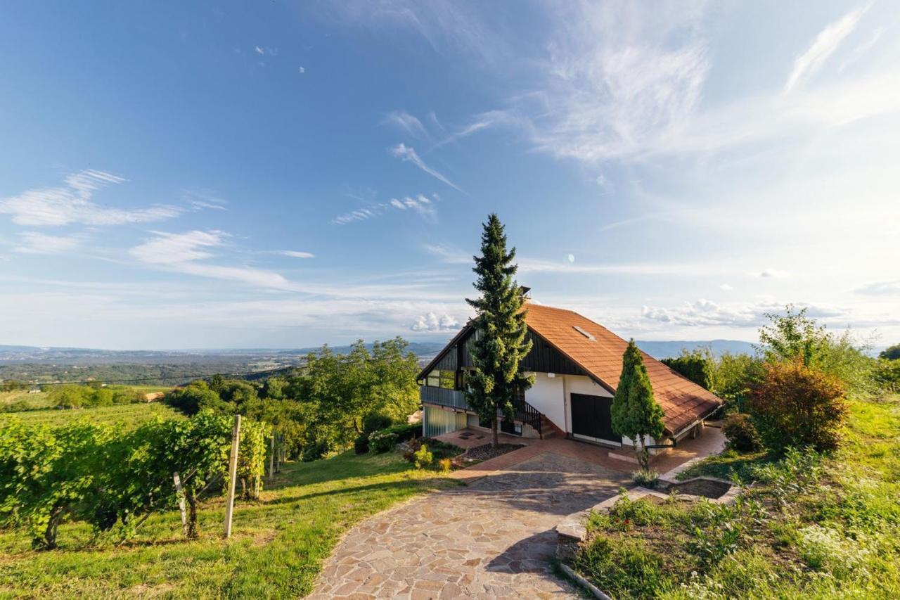 Cosy Hill Home Rucman With A Breathtaking View Zgornja Pohanca Luaran gambar